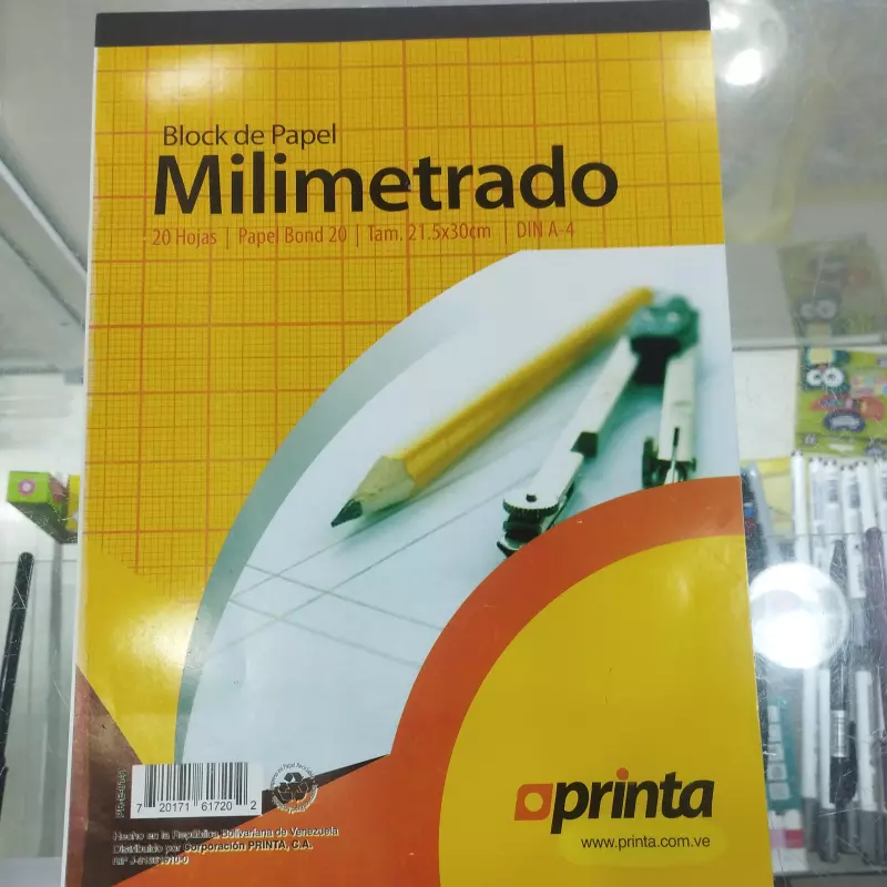 Block de papel Milimetrado Printa