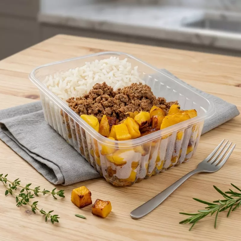 Carne Moida com Banana da Terra