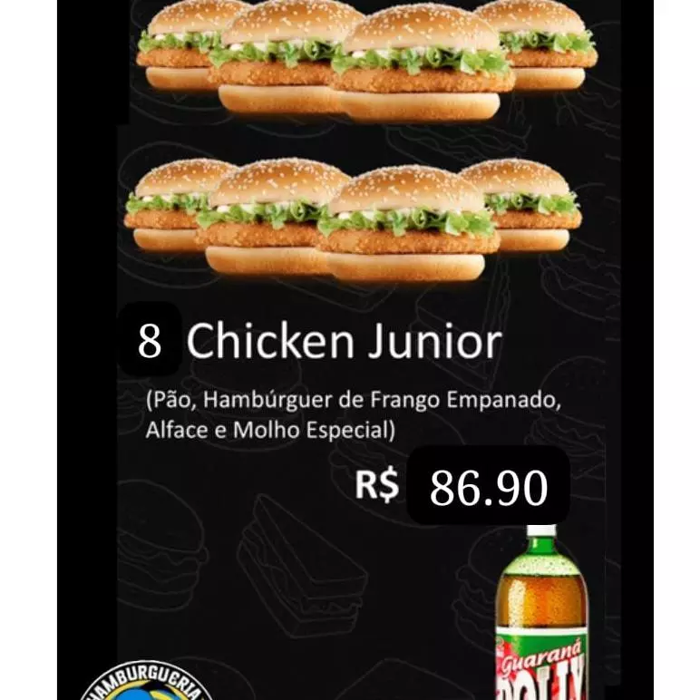 8 CHICKEN JUNIOR