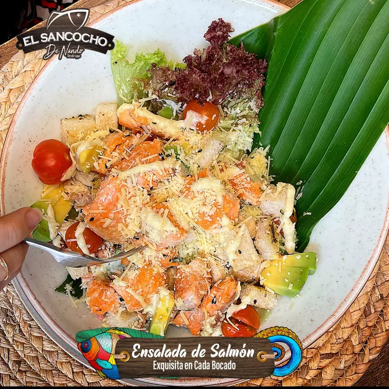 ENSALADA DE SALMÓN