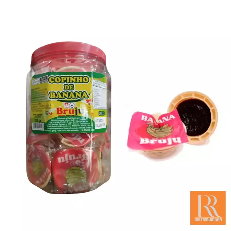 Doce De Banana No Copinho - 520G