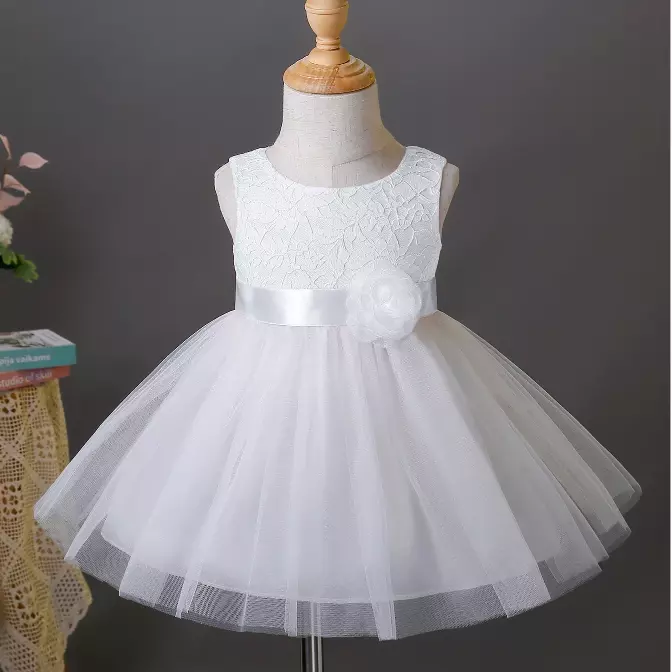 Vestido Blanco 12-18M