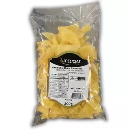 Mandioca Chips Churrasco - 200g