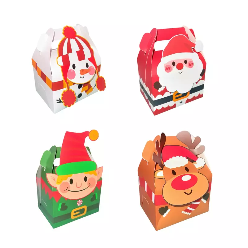 12 Loncheras Pequeña Navidad (# 01)