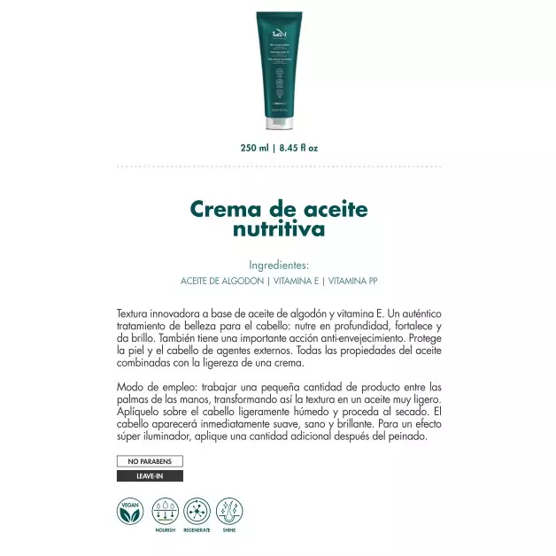 Aceite en Crema Nutriente
