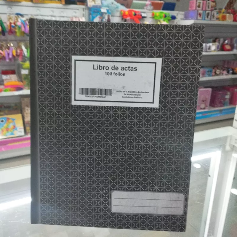 Libro de actas 100 folios