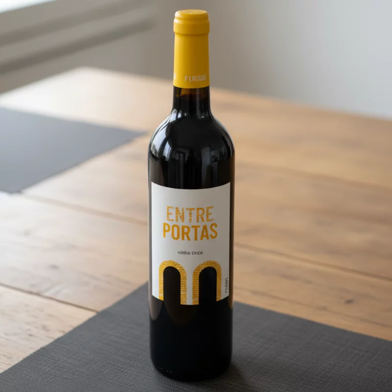VINHO TINTO ENTRE PORTAS 750ML