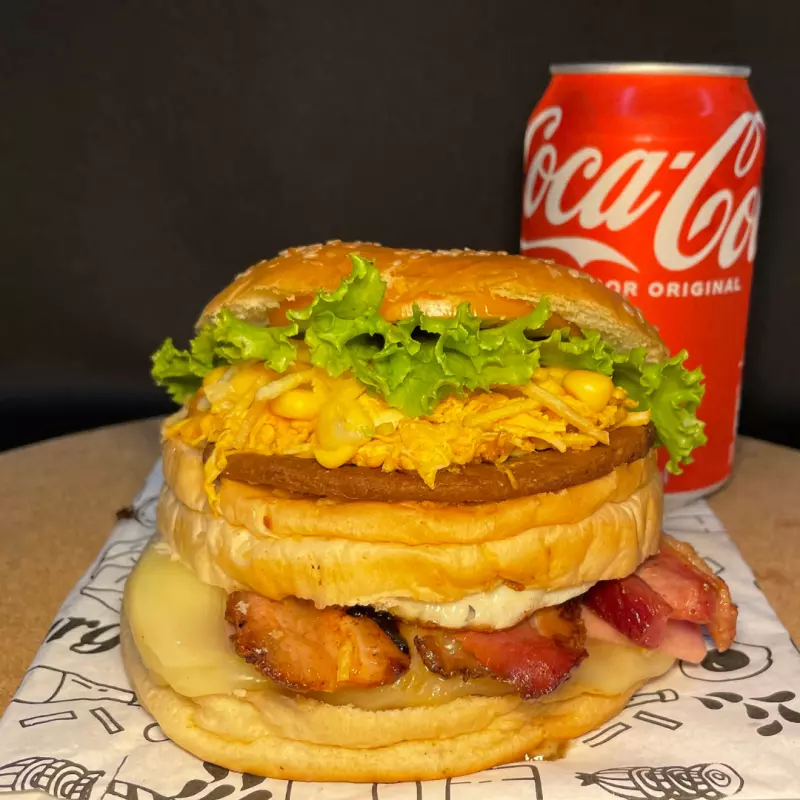 1 X-tudo + Refri lata 350ml