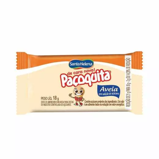 Pacoquita de Aveia