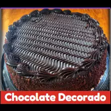 ENTERO CHOCOLATE DECORADO