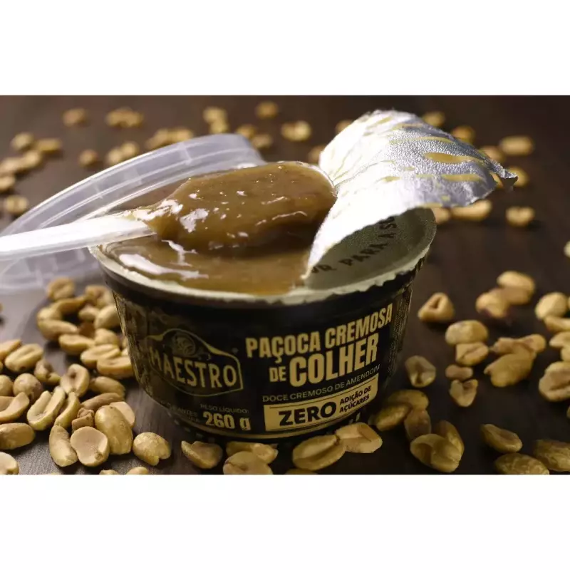 Paçoca Cremosa Zero Açúcar 260
