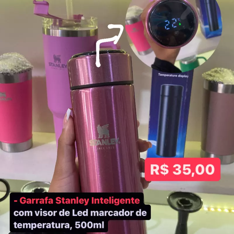 Garrafa Stanley Inteligente