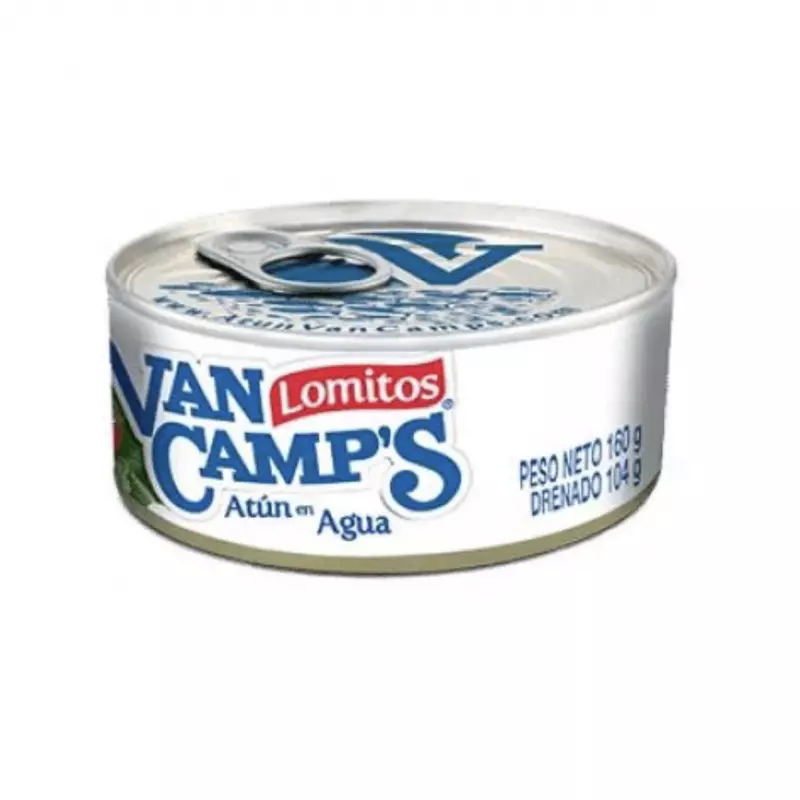 Atún Lomitos Van Camps al agua