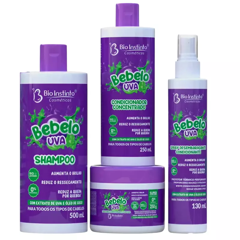 Kit Bebeloo Uva / 4 ITENS