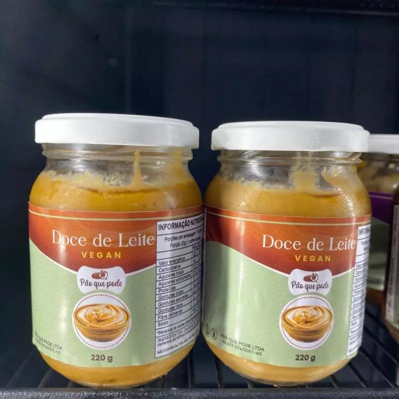 Doce de leite vegano