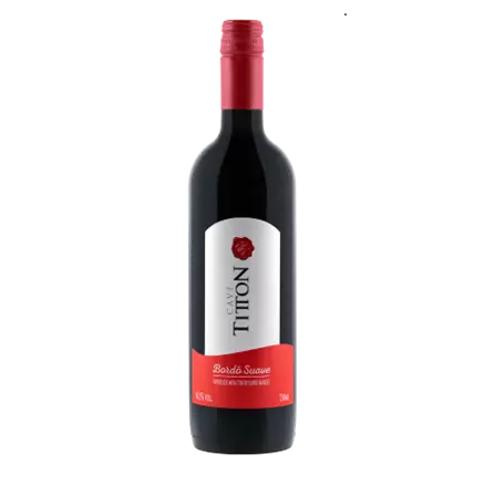 Vinho Tinto Titton bordo Suave 750ml
