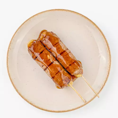 Brochettes boeuf fromage