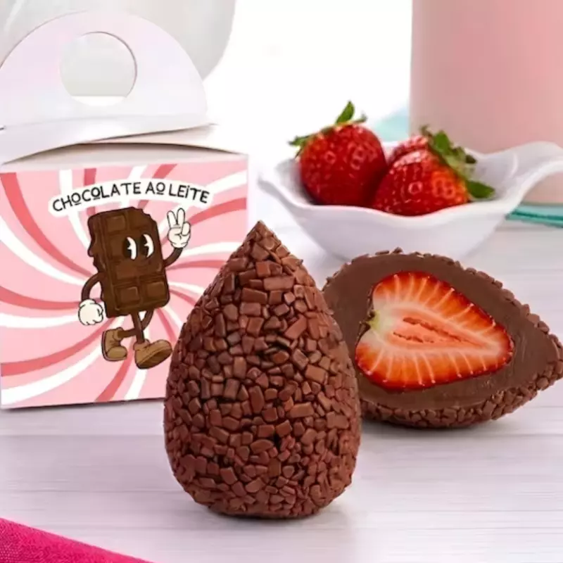 Coxinha de Morango