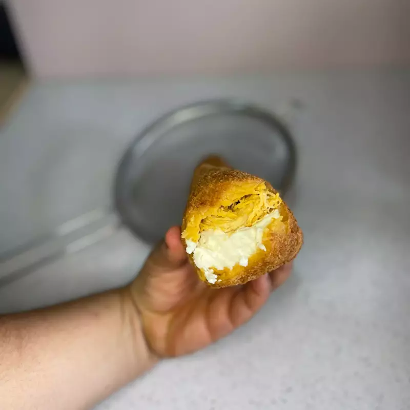 Coxinha gourmet frango com catupiry
