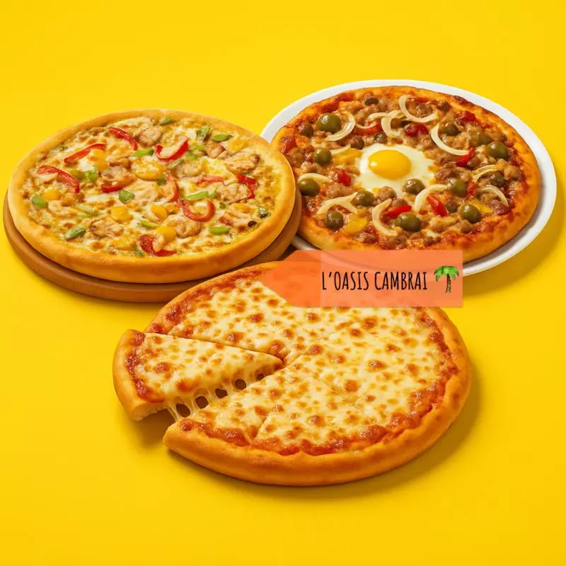 Offre 3 Pizzas à 24€