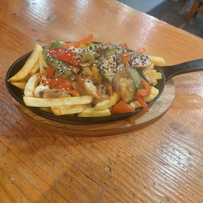 Plato vegetariano Caliente