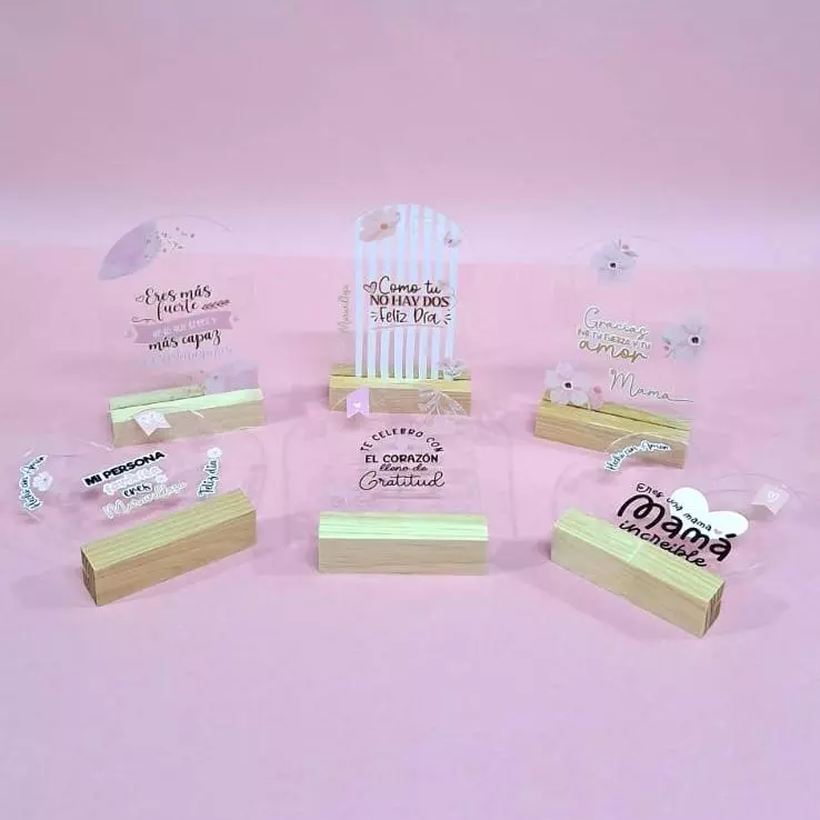 Acrílicos decorativos madre