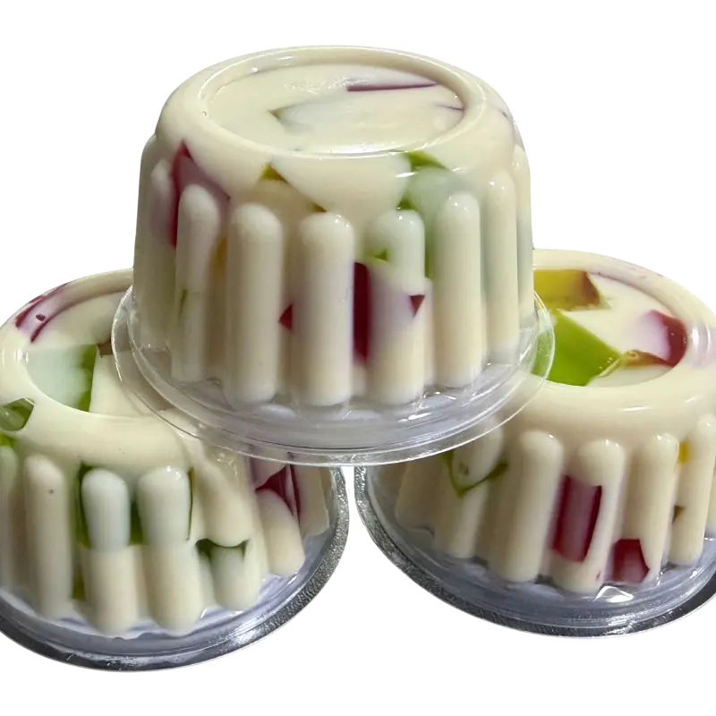 GELATINA DE MOSAICO (3 LECHES)