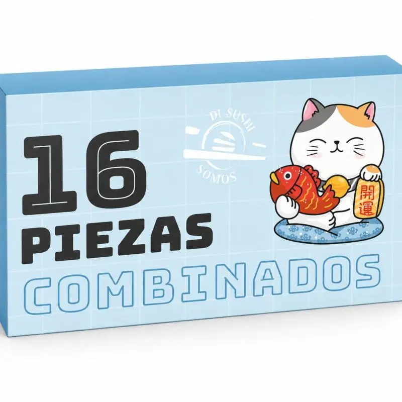 16 piezas Combinadas