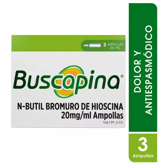 BUSCAPINA AMPOLLAS  X3