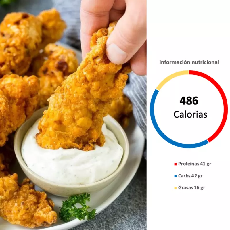 Lunes 1 Junio - Deditos de pollo