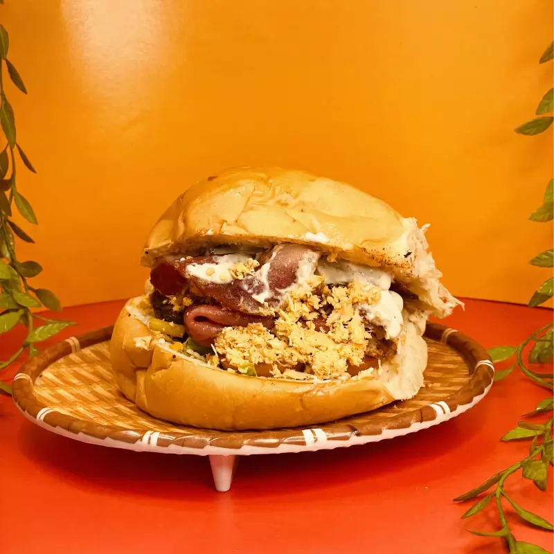 2x DOIS  X-Frango Bacon