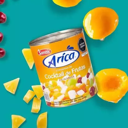 COCKTAIL DE FRUTAS LATA ARICA 820 GR