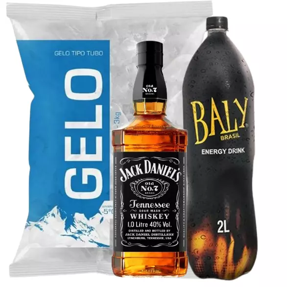 Baly + Jack Daniel's + Gelo 3kg