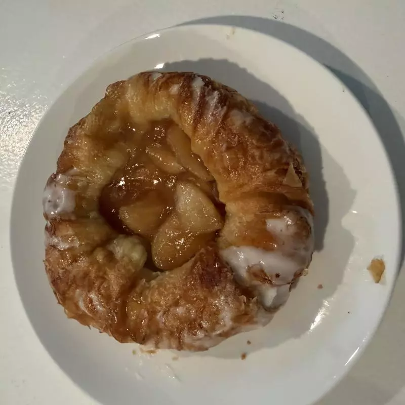 Apple filled danish