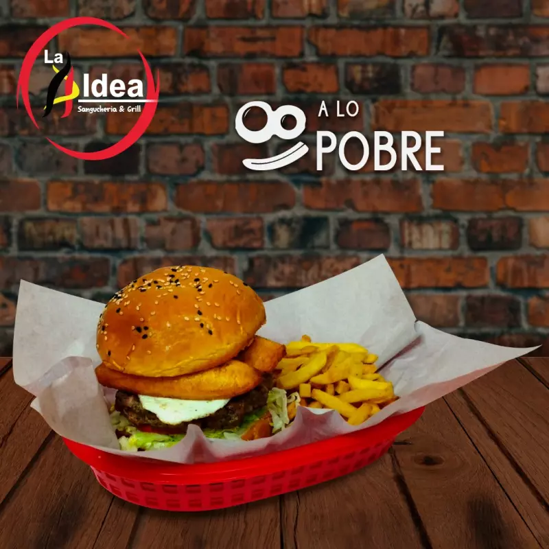 Hamburguesa a lo pobre