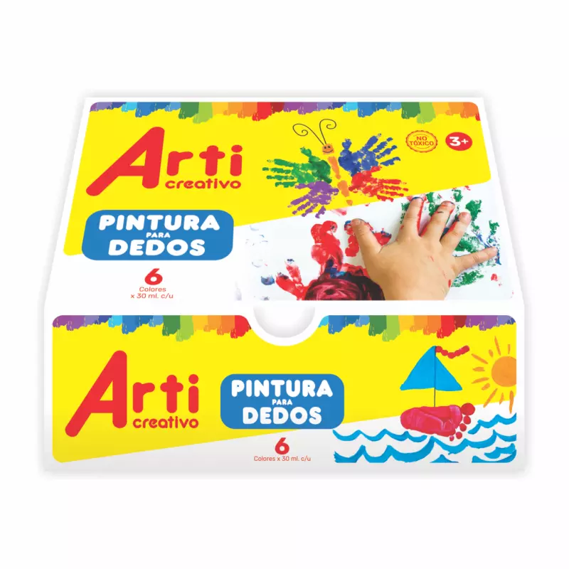 PINTURA PARA DEDOS