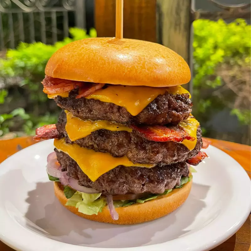 Triplo Burguer Bacon