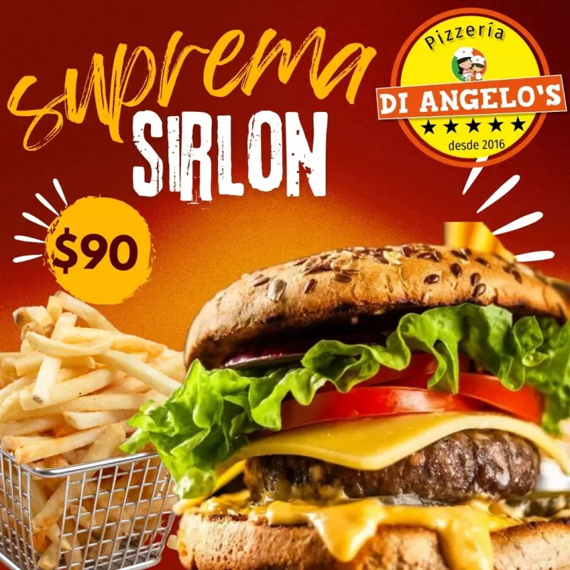 hamburgesa sirlon