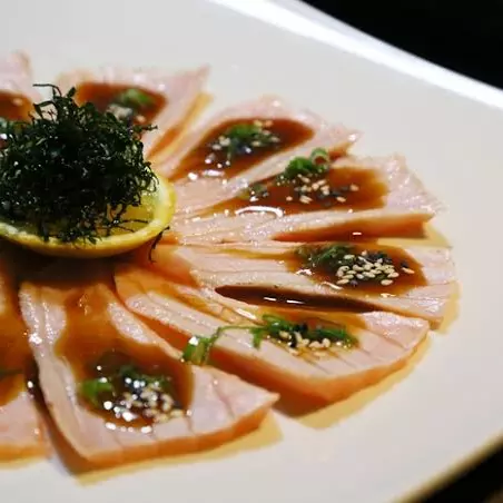 Mini Carpaccio de Salmão 2