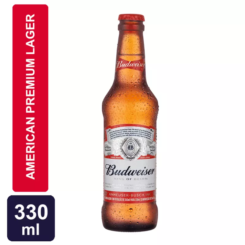 Cerveja Budweiser 330ml