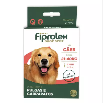 Fiprolex Cães 20 a 40kg (1 pipeta)