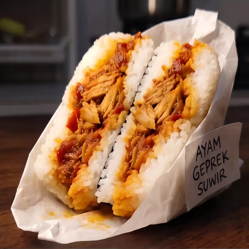 Nasi Cokot Cekot Ayam Geprek