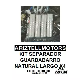 KIT SEPARADOR GUARDABARRO NATURAL L