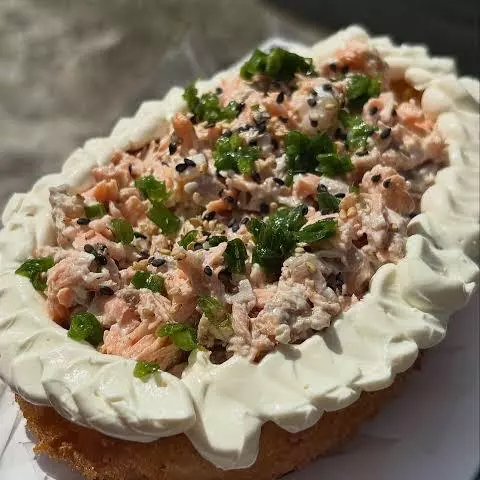 Ovo de sushi salmão grelhado MÉDIO