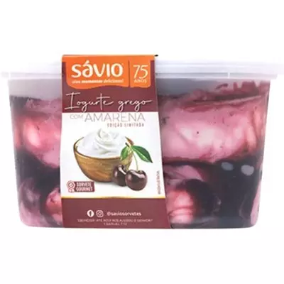 Iogurte com amarena