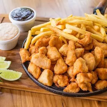 Porção de Frango e Fritas