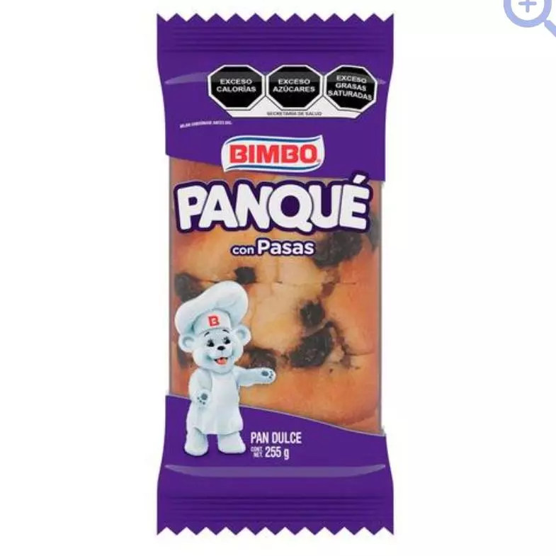 Panque de pasas