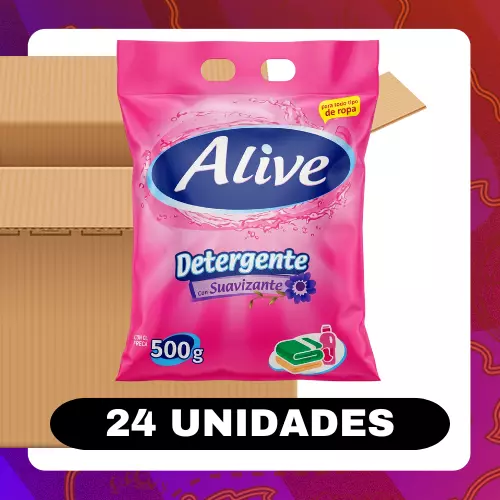 Bulto Alive Detergente Suavizan 500g