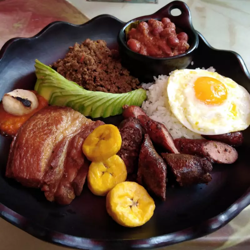 Bandeja Paisa de Santa Fe Restaurant