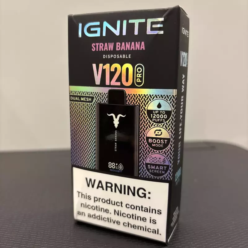 IGNITE V120 Pro Morango e Banana